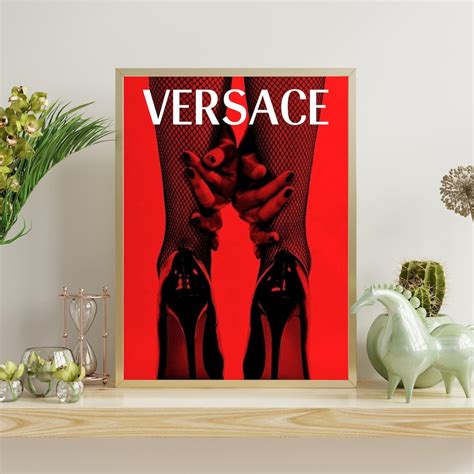 versace poster|versace wall art.